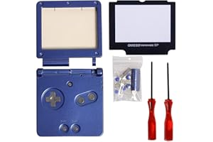 Timorn Gameboy sp Shell, gba sp Shell Replacement for GBA SP Gameboy Advance SP Shell Replacement(Blue Pack)