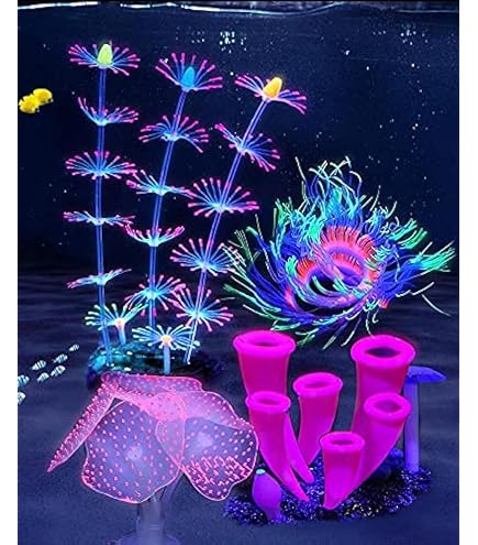 Méduse En Verre Soufflé Main Phosphorescente Turquoise – Presse-Papier Lumineux, Déco Marin & Cadeau Original Collection Créatures Marines