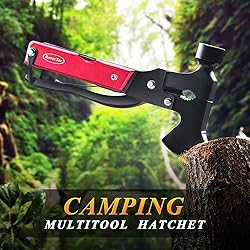 RoverTac Camping Essentials, Multi Tool Axe Hatchet