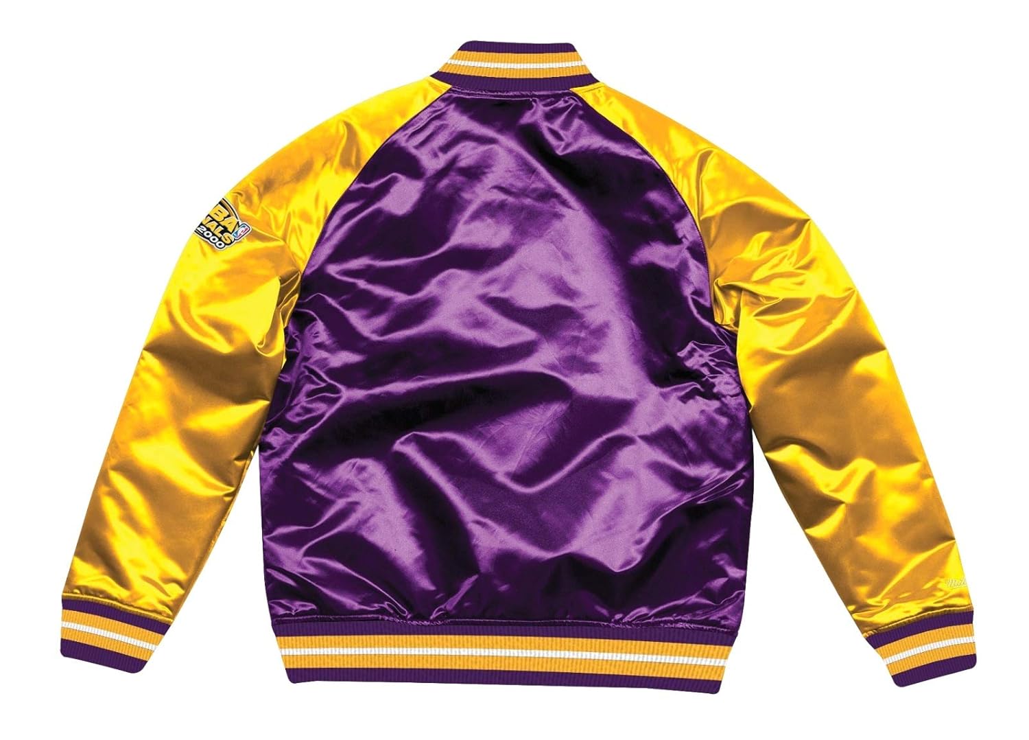 Mitchell Ness Los Angeles Lakers Nba Tough Season Retro Satin Jacket Men S Amazon In Clothing Accessories