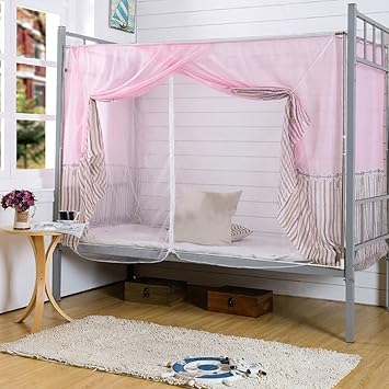 Amazon Com Dormitory Mosquito Net Tofover Bunk Bed Encryption