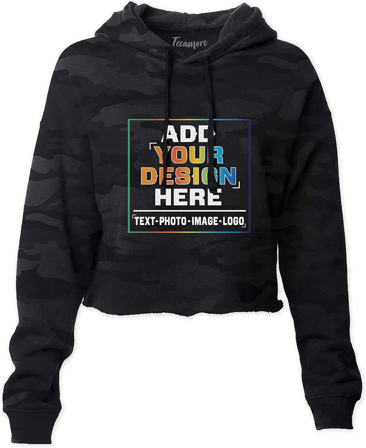 design your own cropped hoodie