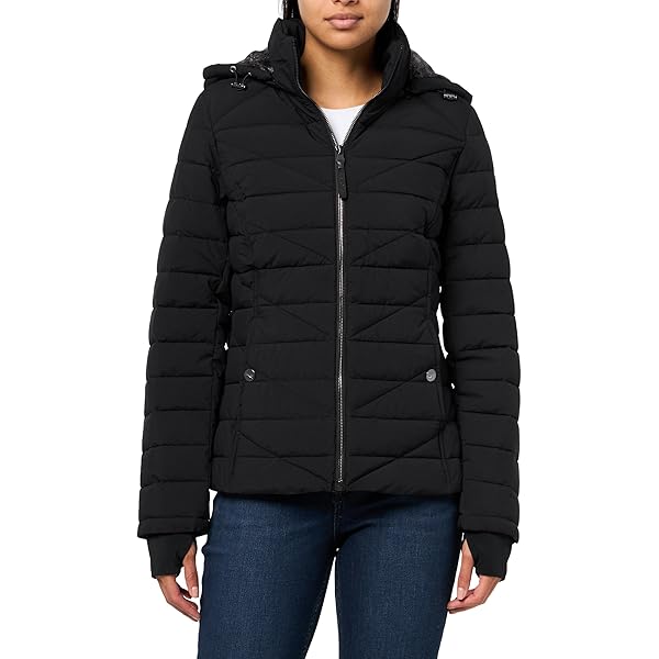 Amazon.com: Nautica Women's Short Stretch Lightweight Puffer