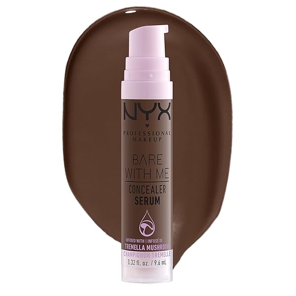NYX PROFESSIONAL MAKEUP BARE WITH ME CONCEALER SERUM, UP TO 24HR HYDRATION – DEEP