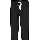 Weintee Women's Plus Size Cotton Sweatpants with Pockets