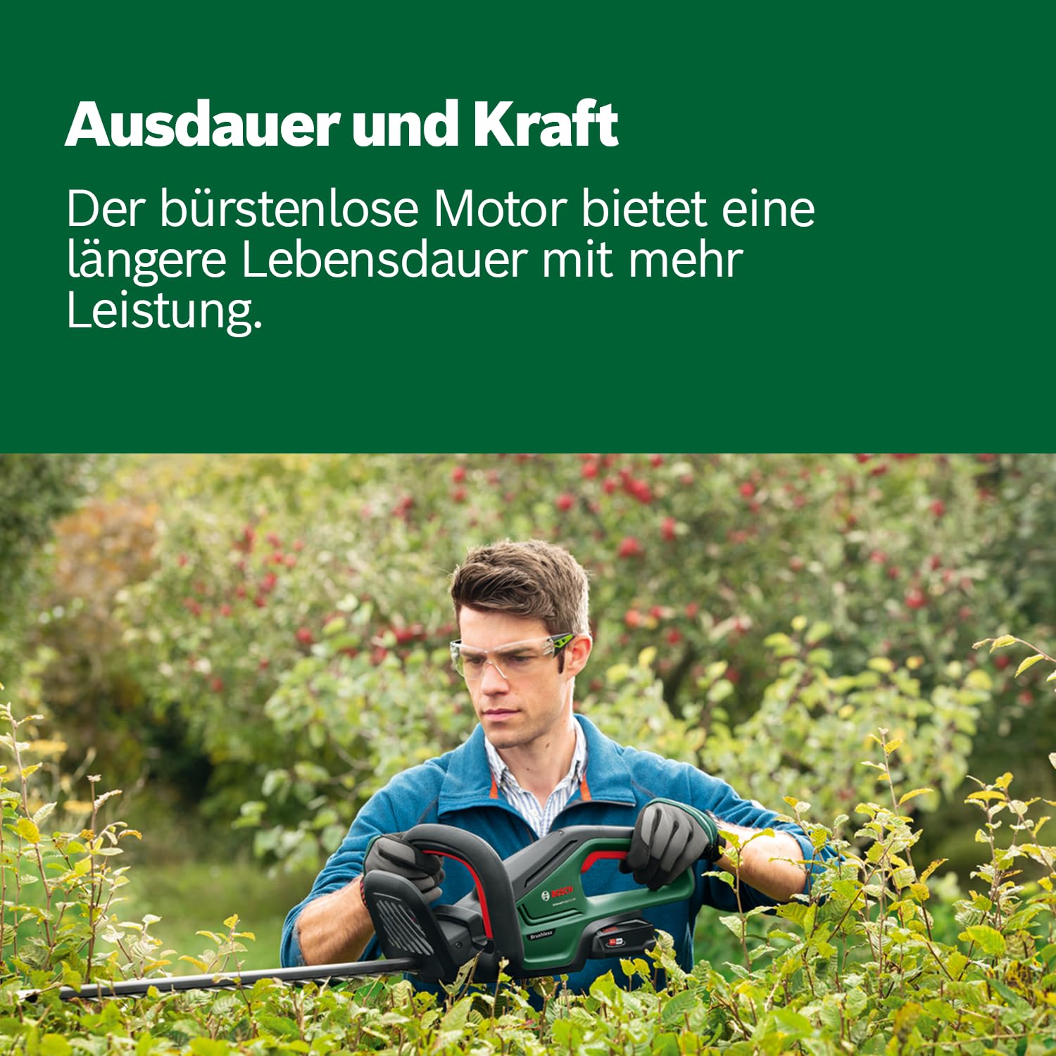 Bosch Akku-Heckenschere UniversalHedgeCut 18V-50 (ohne Akku/Ladegerät) 4