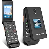 Rugged Flip Phone Unlocked, 4G LTE 2.8'' Touchscreen Smart Cell Phone Android 11, 100dB Speaker GPS MIL-STD IP68 Waterproof Dust-proof Drop-proof, T-Mobile AT&amp;T Compatible, Global Version (Black)