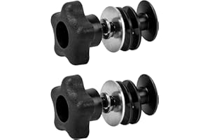 ERETOW 254A0001 Tonneau Cover Clamp Service Kit, Elevator Bolt Assembly, Replacement for BAKFlip MX4 G2 Parts, Universal Fit for Hard Folding Truck Bed Tonneau Cover, 2 Pack