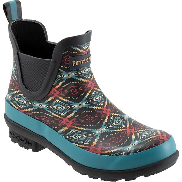 PENDLETON レインブーツ 82001 26cm(US8) 長靴 PENDLETON ペンドルトン レディース エンボスド トール