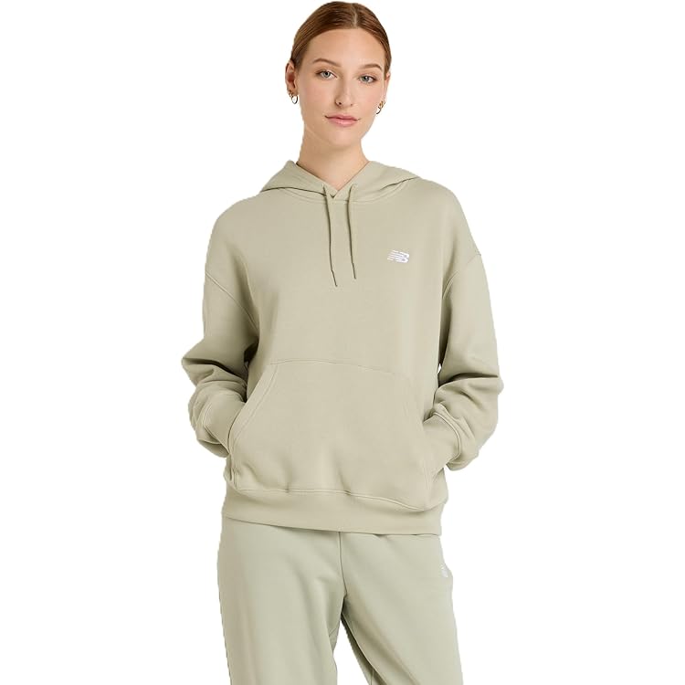 New Balance Women's Sport Essentials Fleece Full Zip, Ash Heather