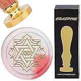 CRASPIRE Star of David Wax Seal Stamps Retro