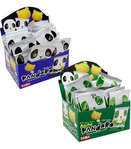 Amazon.com: Pandaro 2 boxes of 24pcs Japanese Panda Shaped Melon