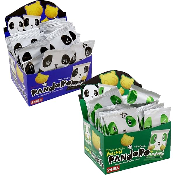 Amazon.com: Pandaro 2 boxes of 24pcs Japanese Panda Shaped Melon