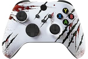Custom Controllerzz Wireless Controller for Microsoft Xbox Series X/S & Xbox One - Custom Soft Touch Feel - Custom Xbox Series X/S Controller (X/S Slasher)