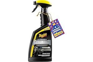 Meguiar's G220216 Ultimate Insane Shine Protectant, Car Cleaning Spray That Creates a Lasting and Glossy Shine, Auto Care Product Safe for Exterior and Interior Surfaces, 16 Oz