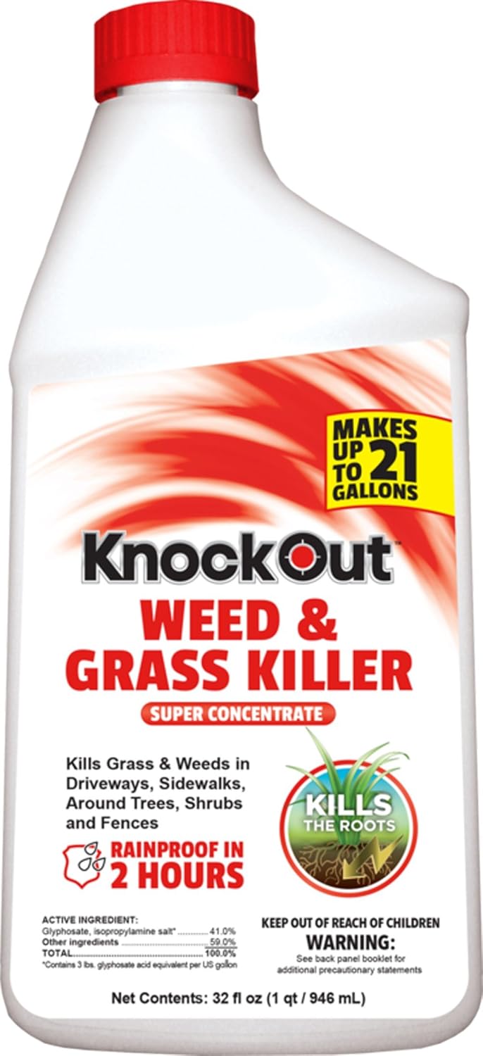 Knock Out 342054.0 Weed and Grass Killer, 32 oz Amazon.co.uk Garden