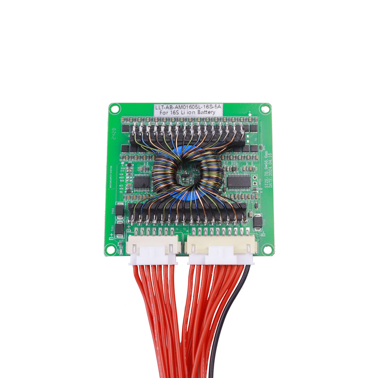 Photo 1 of ratuzzii 16S Lifepo4 48V Battery Active Balancer 5A and Electric Lithium Battery Energy Transfer Equalization Module