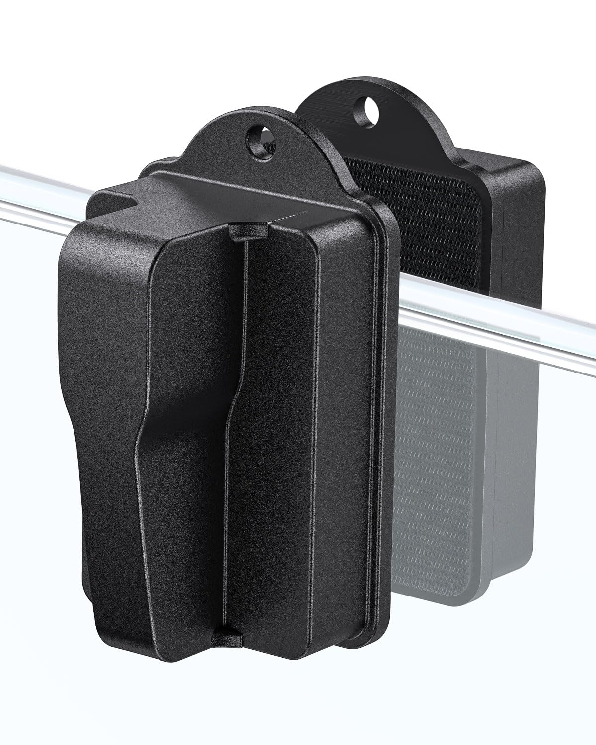 Pawfly Aquarium Magnetic Brush Aquarium Glass Cleaner 5 cm Mini Stain Scrubber Pads for 1.5 cm Thick Aquariums up to 75 L Aquarium Cleaning Tool with Rope (Not for Acrylic and Plastic Basins)