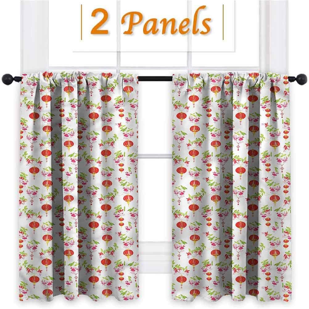 Amazon.com: All of better Lantern Soft Textured Curtains Natural Light