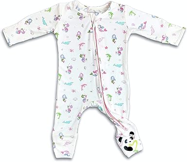 two way zipper baby pajamas