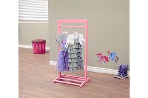 FRENCHI FURNITURE Frenchi Home Furnishing Kid's Clothes Hanger, Pink