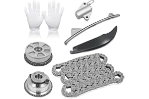 24350-2E700 Timing Chain Kit w/VVT Gear Compatible with Hyundai Elantra 2017-2020 Kia Forte 2017-2022 Kona 2018-2021 Veloster