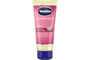 Vaseline Healing Jelly Petroleum Jelly For Diaper Rash Moisturizer For Baby Hypoallergenic Skin Protectant 2.89 oz