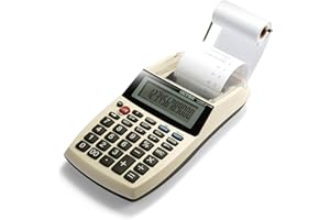 Victor VCT12054 12-Digit Portable Printing Calculator (VCT12054), 1.8" x 4" x 8"