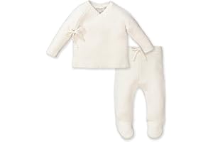 Hope & Henry Layette Long Sleeve Cardigan Sweater and Legging 2-Piece Set