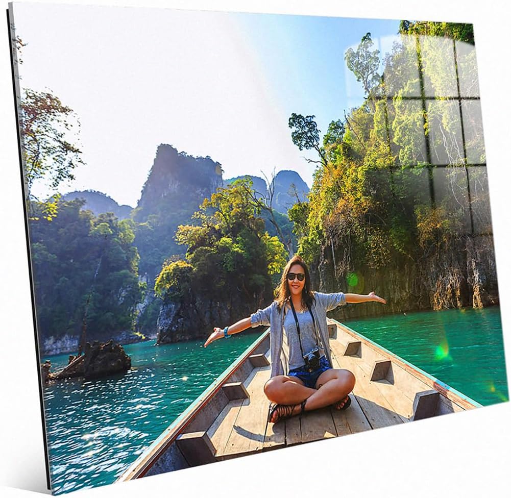 Wall Décor - Picture Wall Art Your Photo on Custom Glass 10 x 8 Horizontal Print