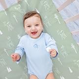 GLLQUEN BABY 2 Pack Cot Sheets 120x60 100% Microfiber Fits Bassinet Crib view 4