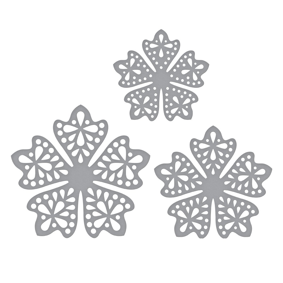 Spellbinders Die Laced, Metal, Large Flower: 6.7 x 6.5 cm