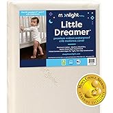 Moonlight Slumber Little Dreamer Crib Mattress Cover, Ecru, Hypoallergenic - Mattress Not Included