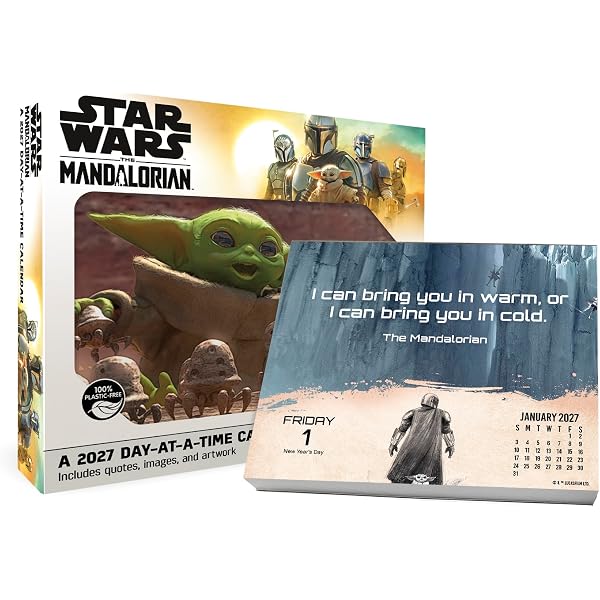 2027 Star Wars: The Mandalorian and Grogu Wall Calendar: Trends