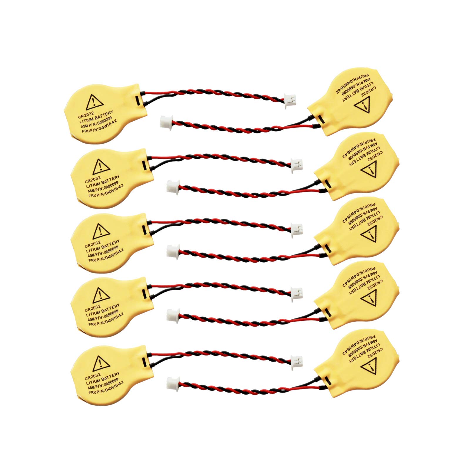 Gintai Bios CMOS Battery for Lenovo ThinkPad X1 X30 X31 X220 W510 W700T400 T400s T410 T410s T420 T420s T430 T430s T500 T510 T520 for Acer for HP for Dell for Asus for Toshiba 3V CR2032