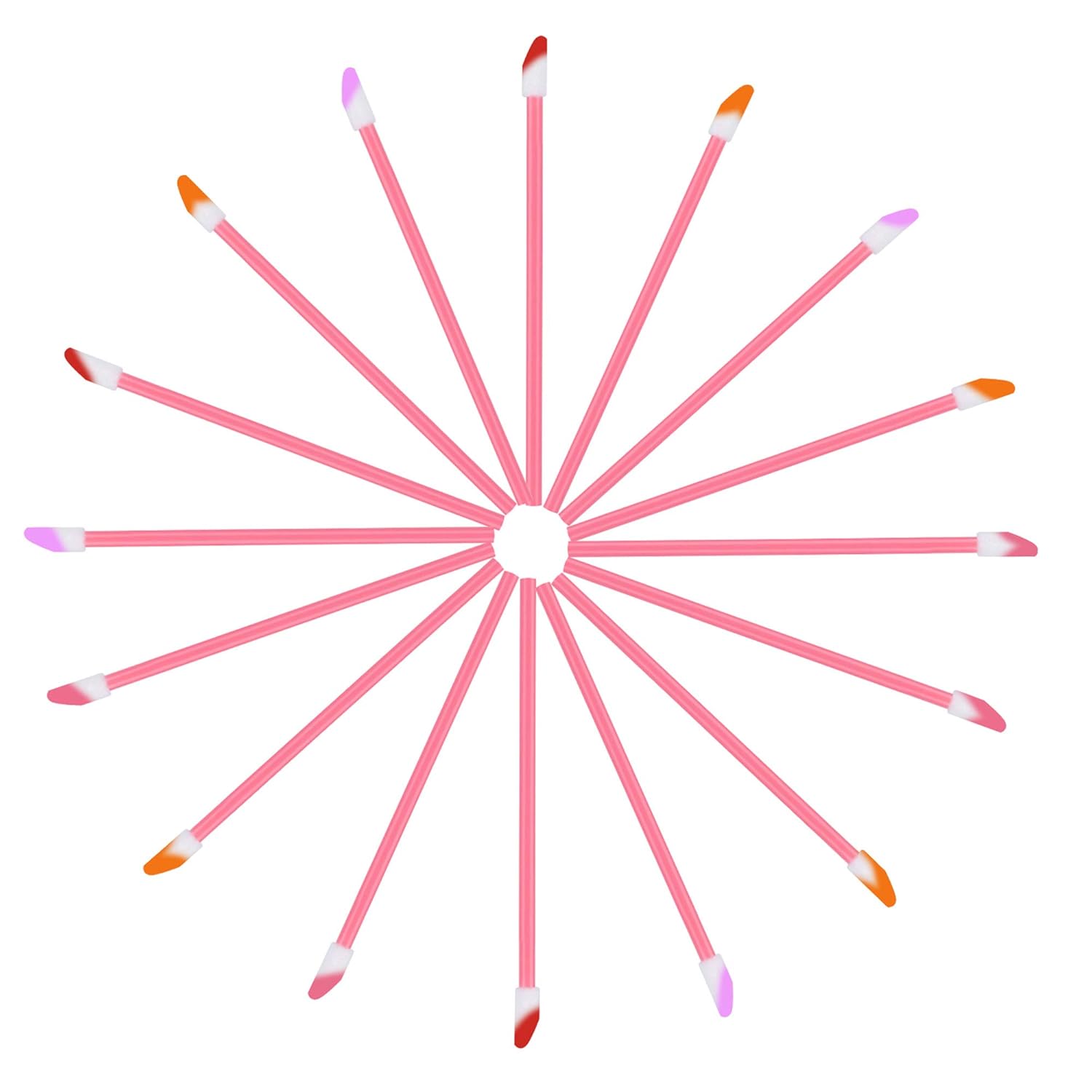 400PCS Disposable Lip Brushes Lip Gloss Applicators Make Up Brush Lipstick Lip Gloss Wands Makeup Applicators Brushes Applicator Tool Makeup Beauty Tool Kits Disposable Lip Brushes Tool Kits Pink: Beauty