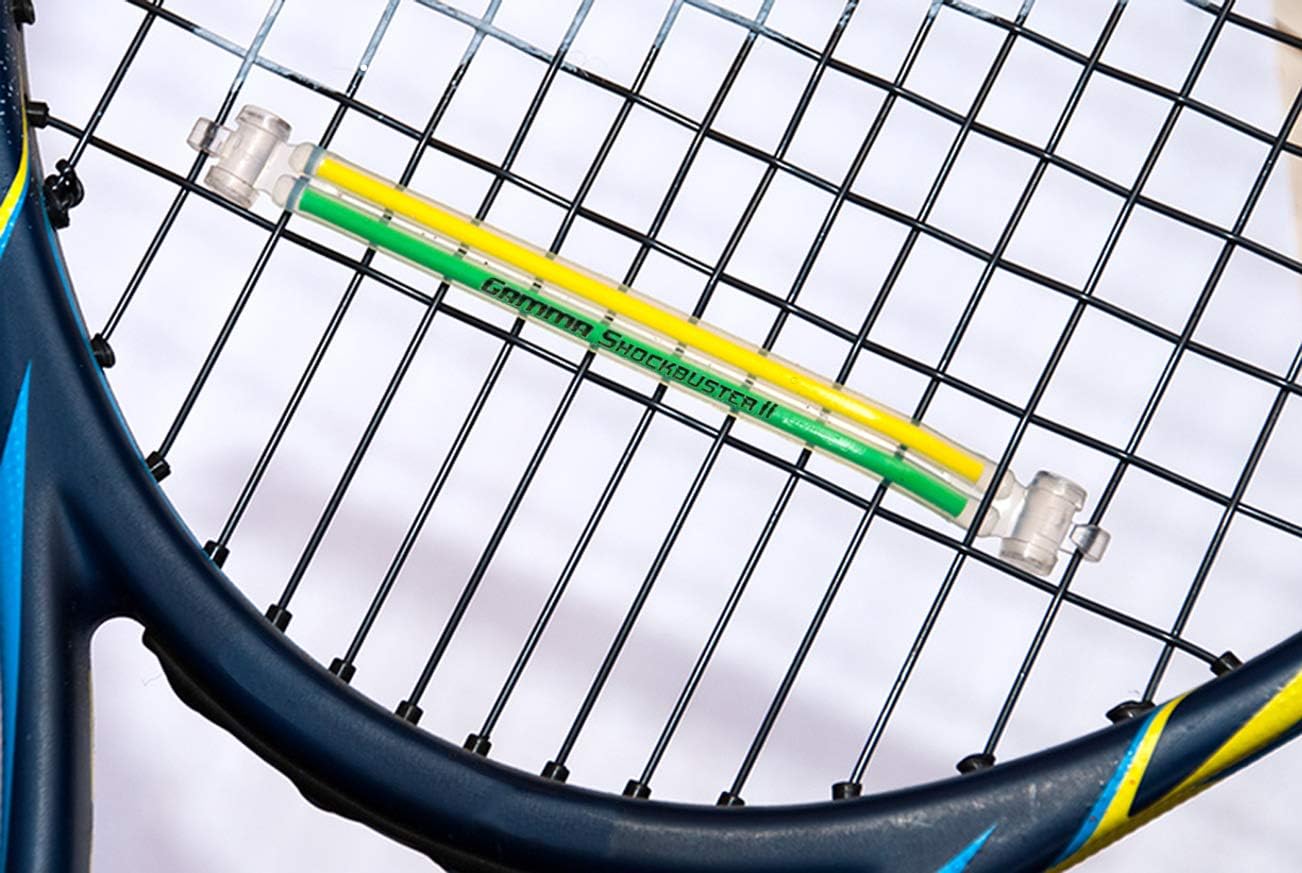 Gamma Shockbuster II Vibration Dampener, Tennis Racquet Shock Absorber, Advanced Zorbicon Gel for Maximum Vibration Reduction : Tennis Vibration Dampeners : Sports & Outdoors