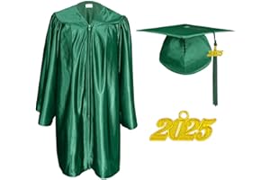 Herrenbek Preschool and Kindergarten Graduation Cap and Gown with 2025 Charm Tassel Available in bulk