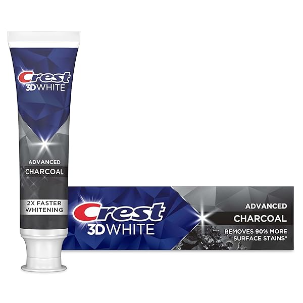 CREST ORAL CARE, ADVANCED ANTICAVITY CHARCOAL TOOTHPASTE, 3.3...