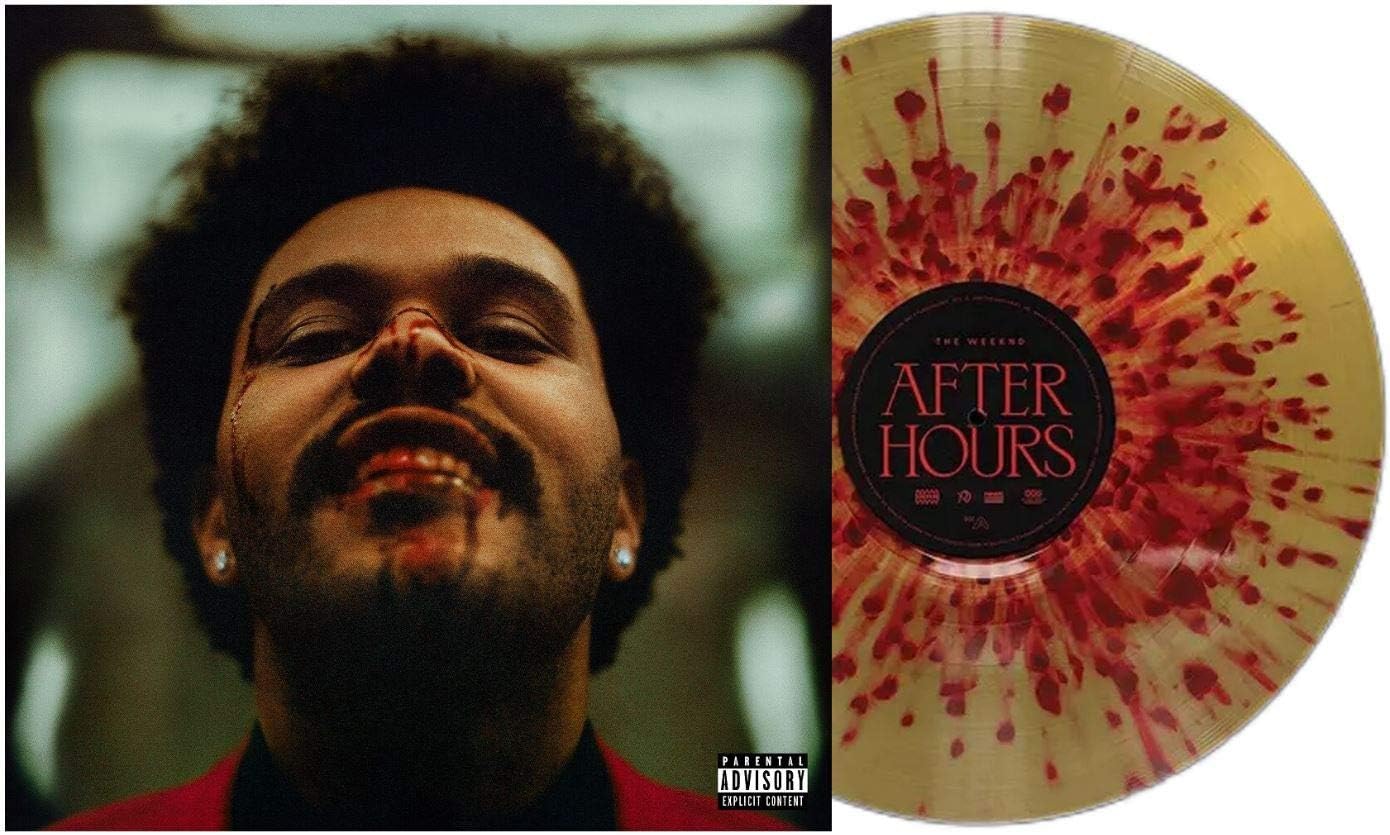 After Hours Exclusive Limited Edition Gold With Red Splatter Colored