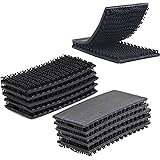 Dual Lock Fastener 1in x 2in 8pcs Reclosable Interlocking Tape Heavy Duty Adhesive Hook Lock Sticky Back Mushroom Mounting Ta