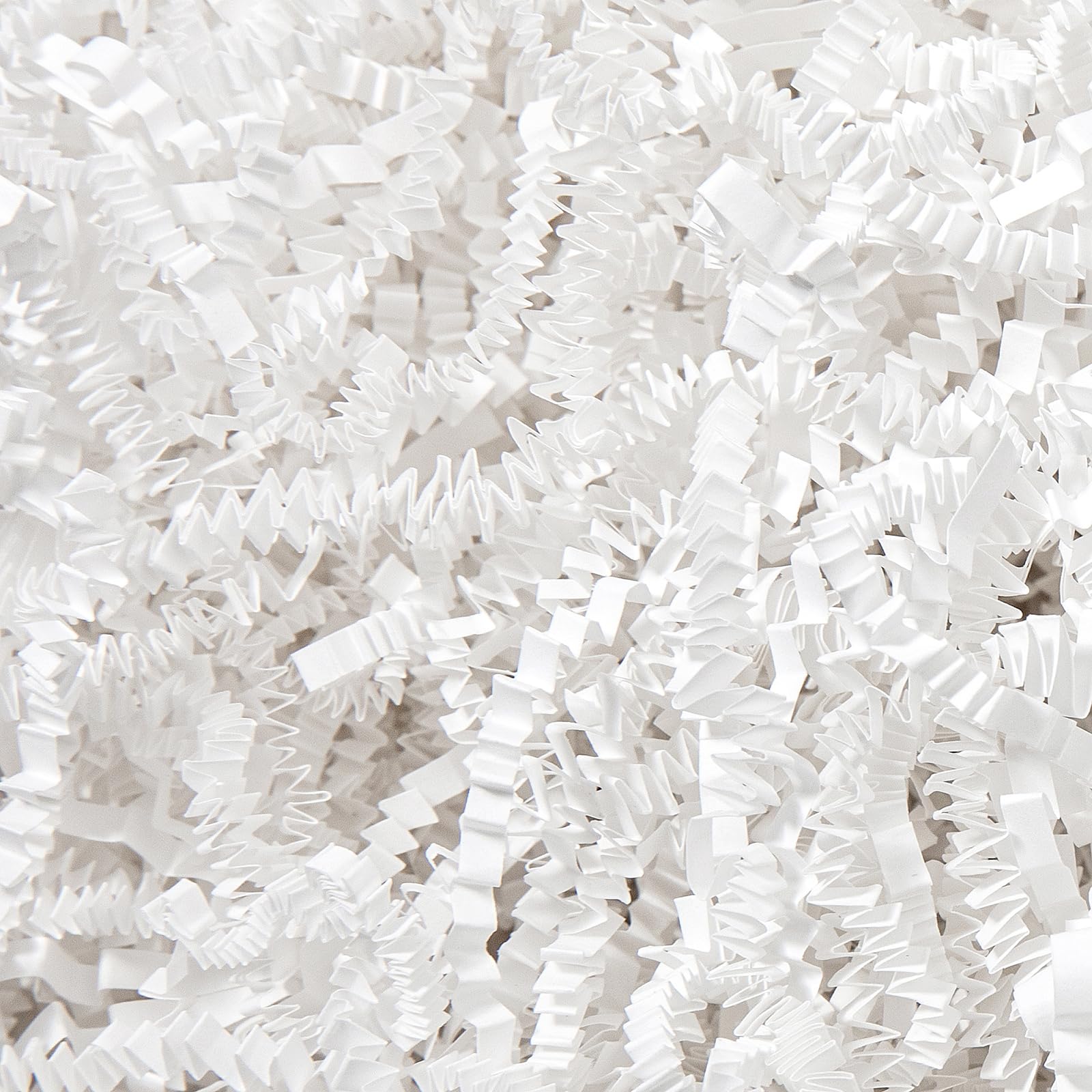 Mefleet 1 LB Crinkle Cut Paper Shred Filler White