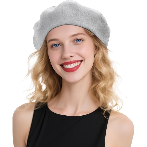 MINGSEECESS Women Bling Sequin French Beret Summer Hats Full  display picture 3