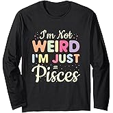 Pisces Astrology Zodiac Sign Pisces Horoscope Pisces Long Sleeve T-Shirt