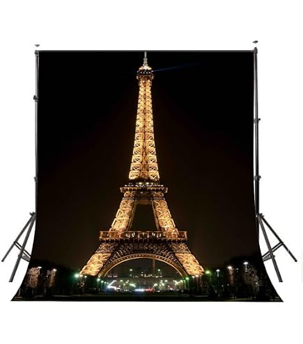 Yeele Paris Eiffelturm Hintergrund – 3x2,4 M Vinyl, Fotohintergrund Für Studio, Party, Baby-Shooting