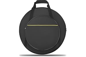 AMAZING FAIR 22" Cymbal Gig Bag with Carry Handle,10mm thick Padded cotton