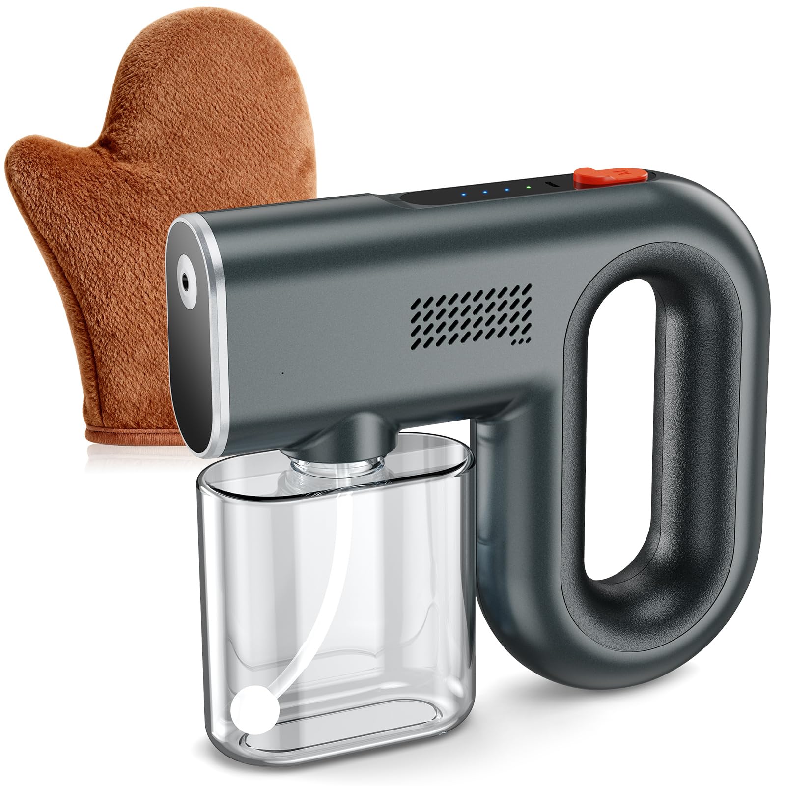 Photo 1 of Spray Tan Machine, Strong Spray Level Even Atomization- Adjustable 3 Different Strength Spray Levels - Portable & Rechargeable Cordless Spray Tan Gun for Self Tanning Travel Beach Salon Home Use Grey