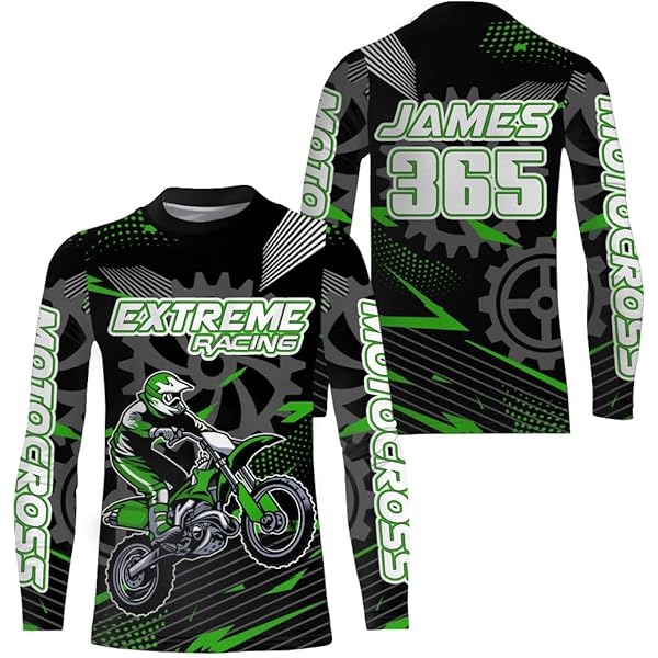 Motorcycle Motocross Custom Jersey Custom ATV Motocross Jersey