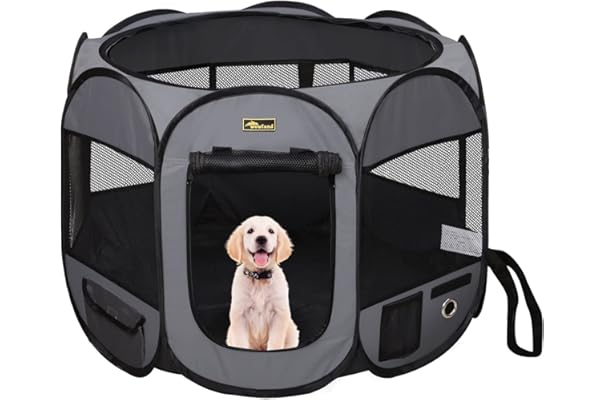portable dog pen amazon