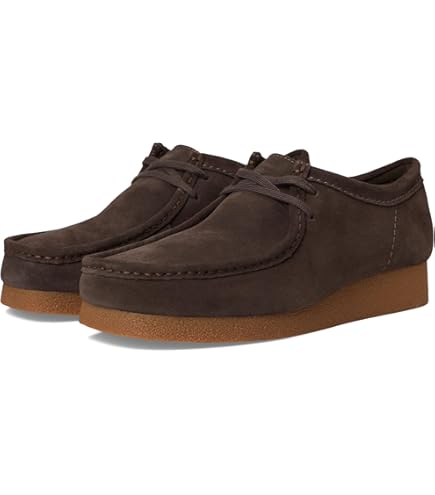Amazon.com | Clarks Original Mens Wallabee Cup Grey Nubuck
